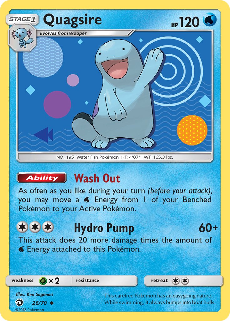 Quagsire 26/70 Uncommon - MissingNo.