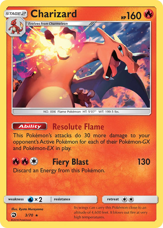 Charizard 3/70 Holo Rare - MissingNo.