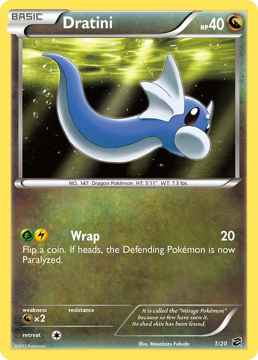 Dratini 1/20 Holo - MissingNo.
