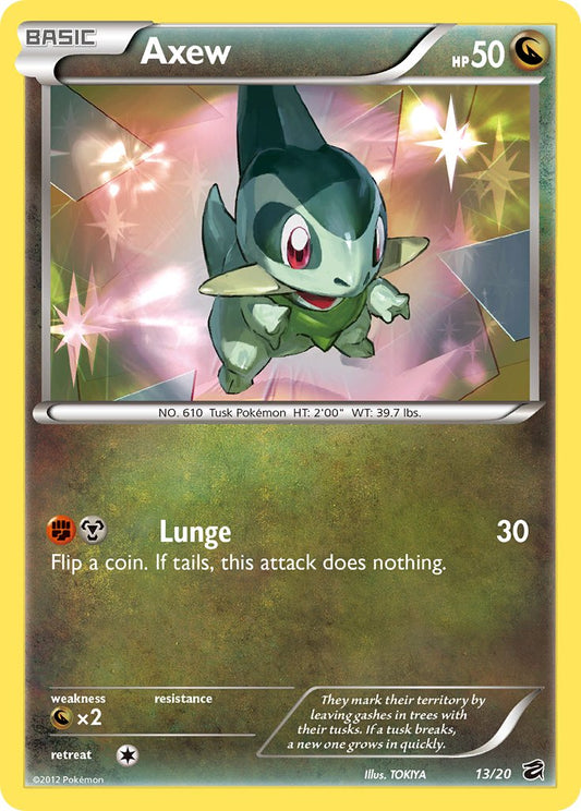 Axew 13/20 Holo - MissingNo.