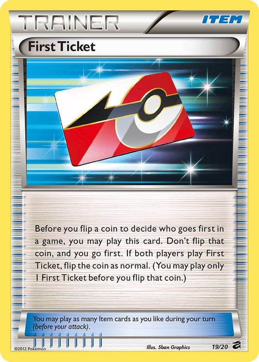 First Ticket 19/20 Holo - MissingNo.