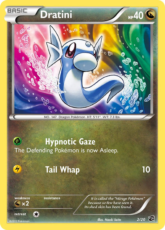 Dratini 2/20 Holo - MissingNo.
