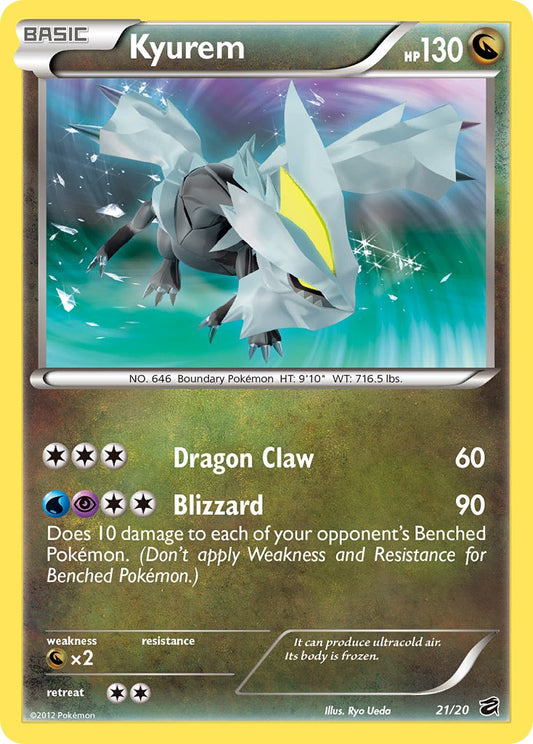 Kyurem 21/20 Holo Secret Rare - MissingNo.
