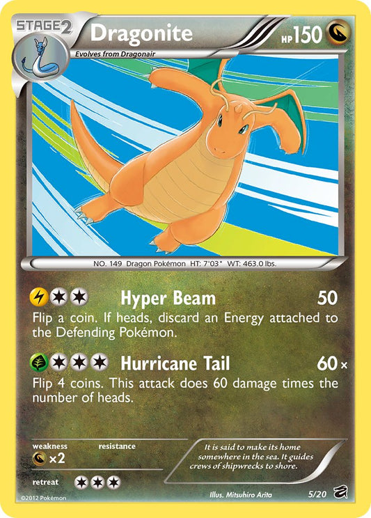 Dragonite 5/20 Cosmos Holo XY Two Pack Blisters & XY Knock Out Collection Exclusive - MissingNo.
