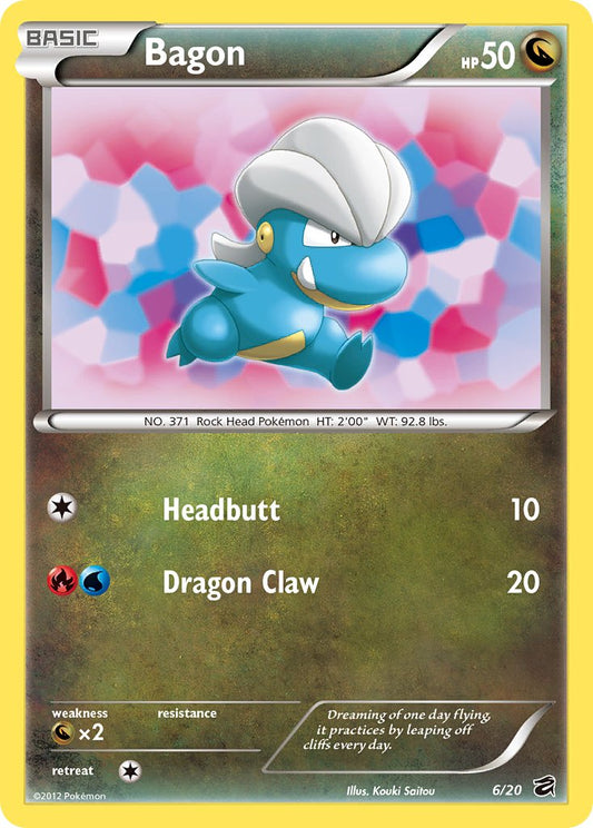 Bagon 6/20 Holo - MissingNo.