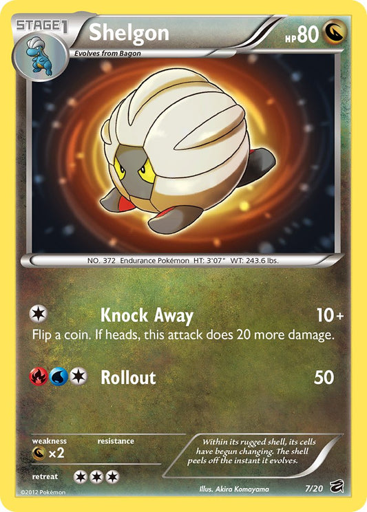 Shelgon 7/20 Holo - MissingNo.