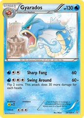 Gyarados 24/124 Reverse Rare