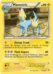 Manectric 43/124 Non-Holo Rare