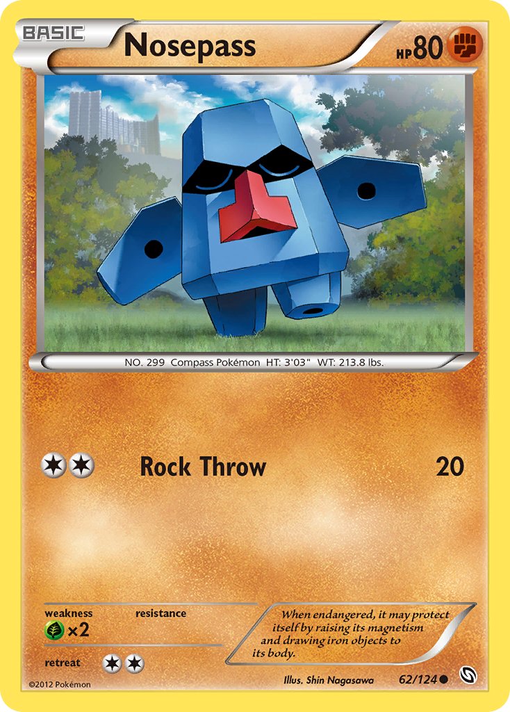 Nosepass 62/124 Common - MissingNo.