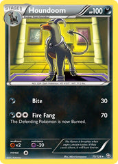 Houndoom 75/124 Reverse Rare