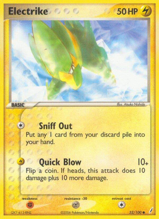 Electrike 52/100 Common - MissingNo.