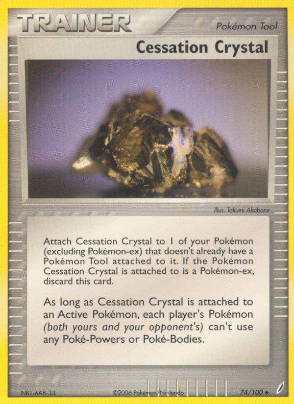 Cessation Crystal 74/100 Reverse Uncommon - MissingNo.