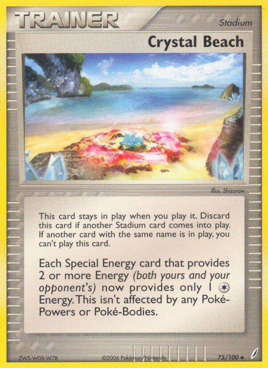Crystal Beach 75/100 Reverse Uncommon - MissingNo.