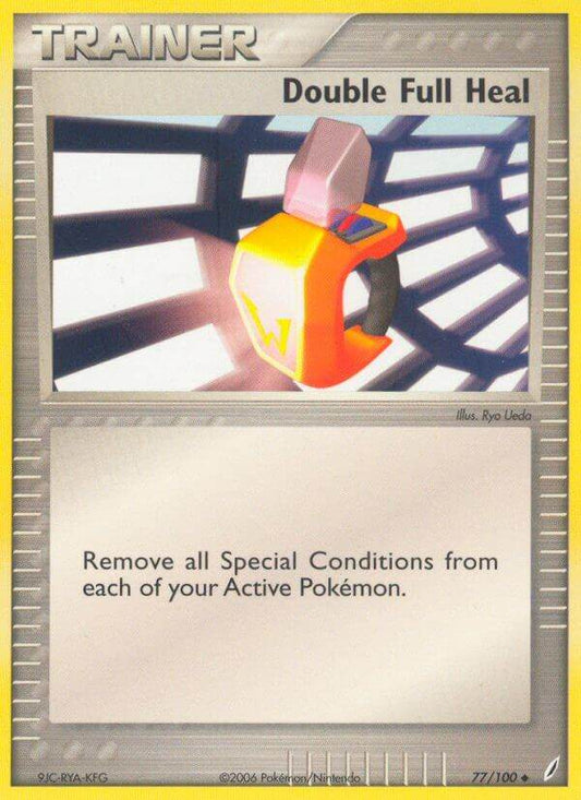 Double Full Heal 77/100 Reverse Uncommon - MissingNo.
