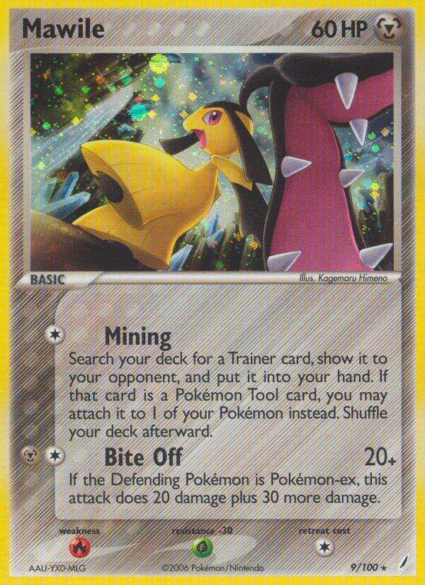 Mawile 9/100 Holo Rare - MissingNo.