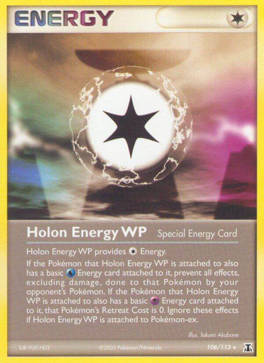 Holon Energy WP 106/113 Reverse Rare - MissingNo.