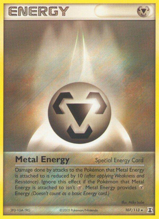 Metal Energy 107/113 Reverse Rare - MissingNo.