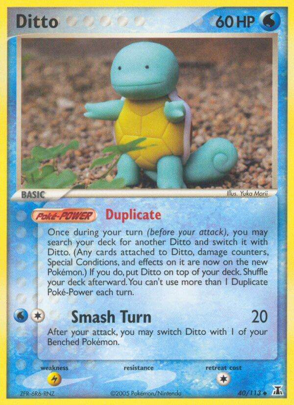 Ditto [Squirtle] 40/113 Uncommon - MissingNo.