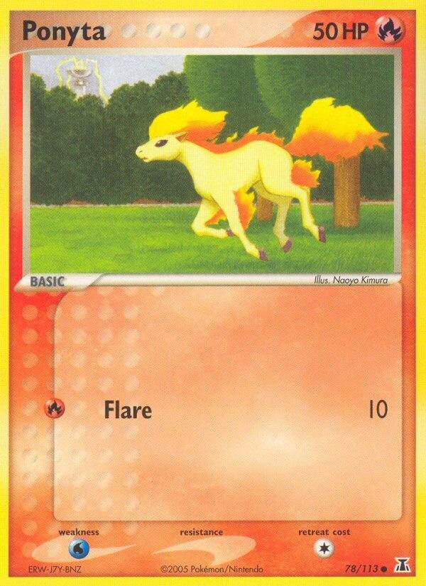 Ponyta 78/113 Reverse Common - MissingNo.