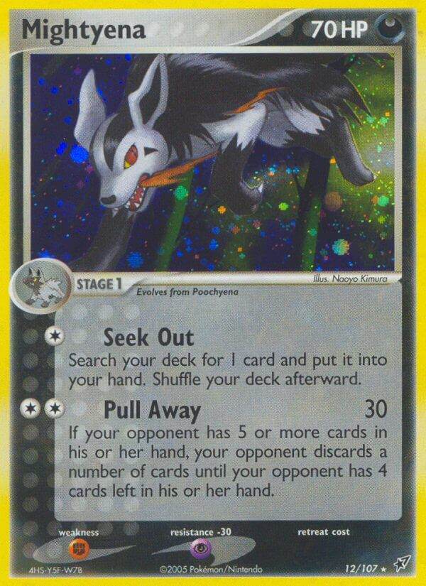 Mightyena 12/107 Holo Rare - MissingNo.