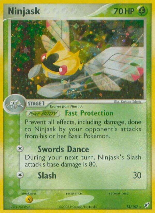 Ninjask 13/107 Holo Rare - MissingNo.