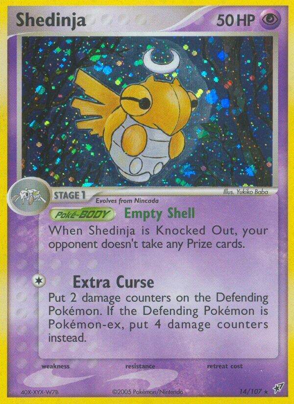 Shedinja 14/107 Reverse Rare - MissingNo.