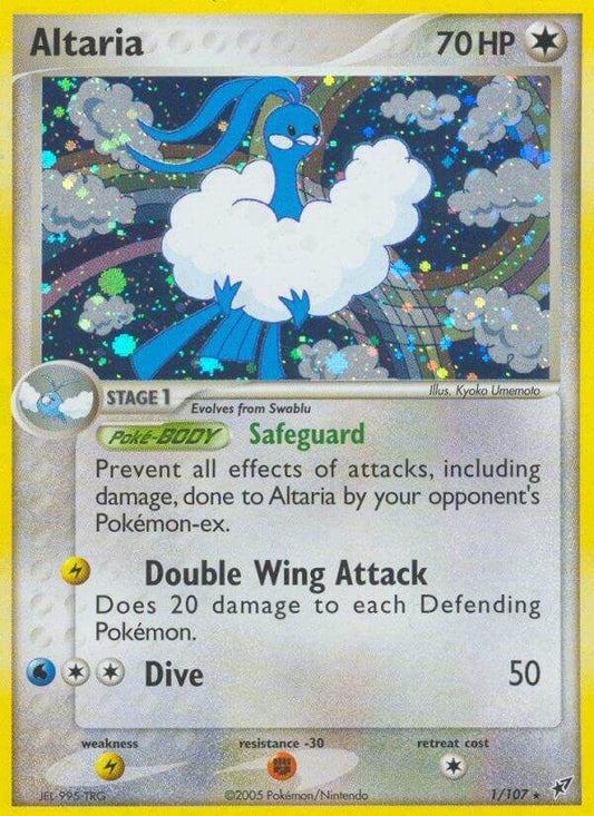 Altaria 1/107 Reverse Rare - MissingNo.