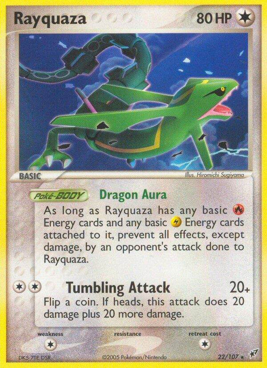 Rayquaza 22/107 Reverse Rare - MissingNo.