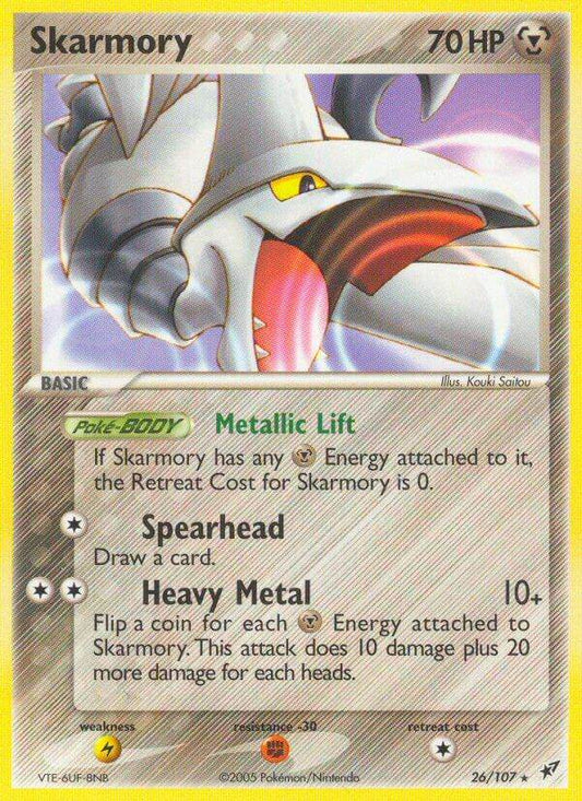 Skarmory 26/107 Non-Holo Rare - MissingNo.