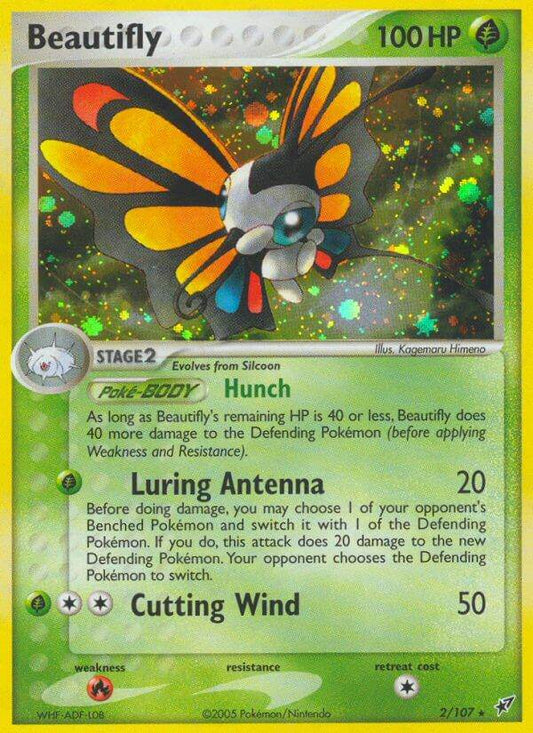 Beautifly 2/107 Reverse Rare - MissingNo.