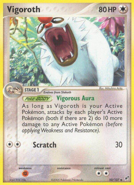 Vigoroth 50/107 Reverse Uncommon - MissingNo.