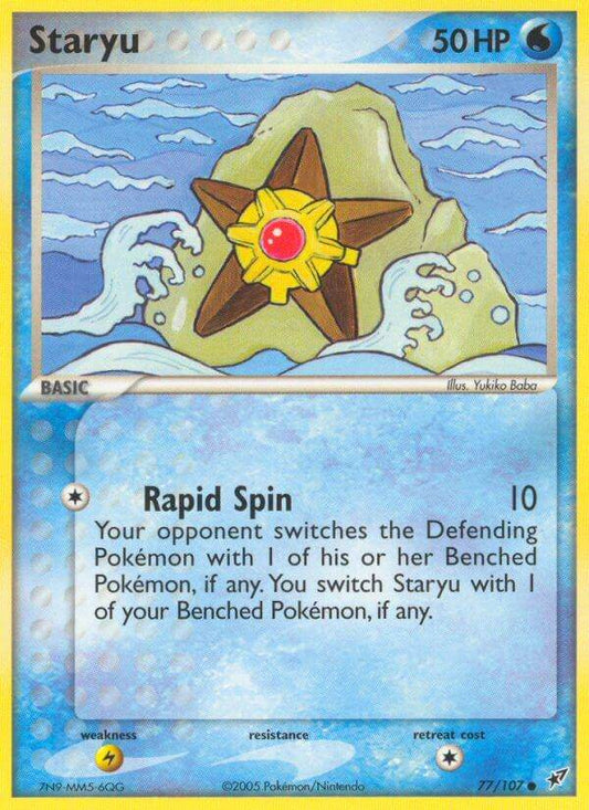 Staryu 77/107 Reverse Common - MissingNo.