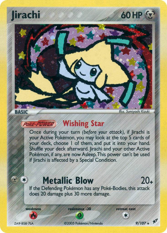 Jirachi 9/107 Reverse Rare - MissingNo.