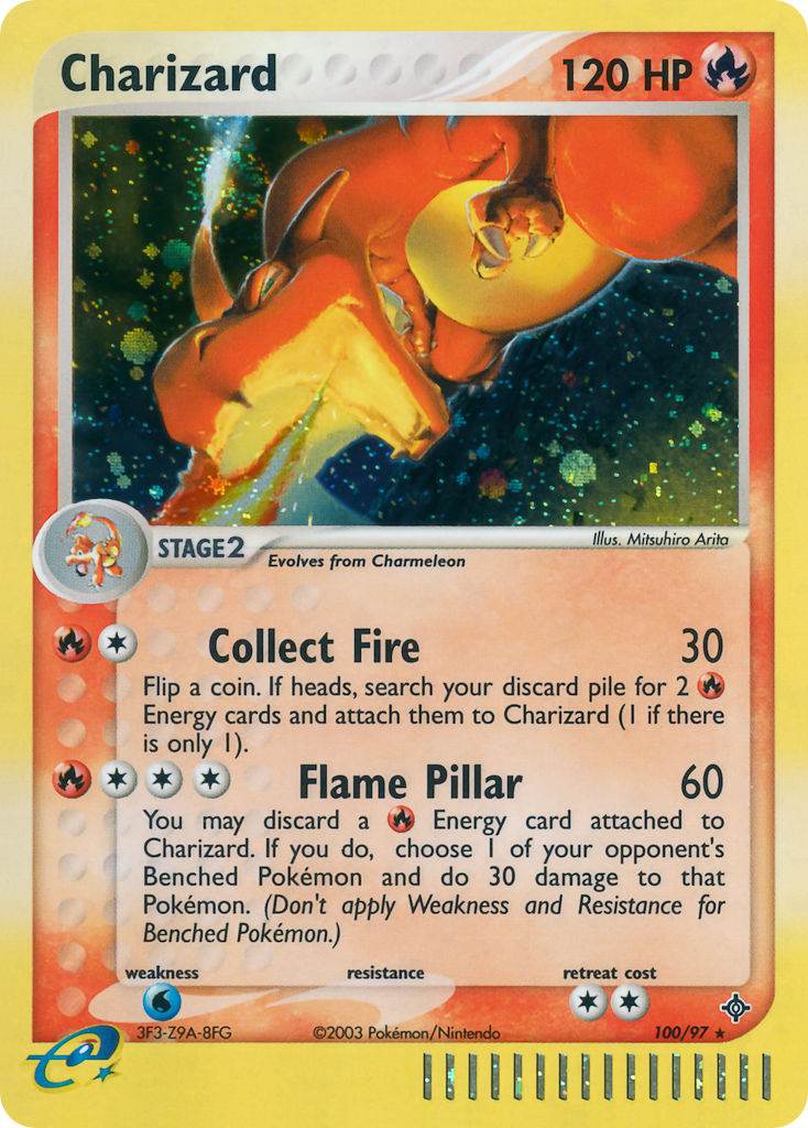 Charizard 100/97 Holo Secret Rare - MissingNo.