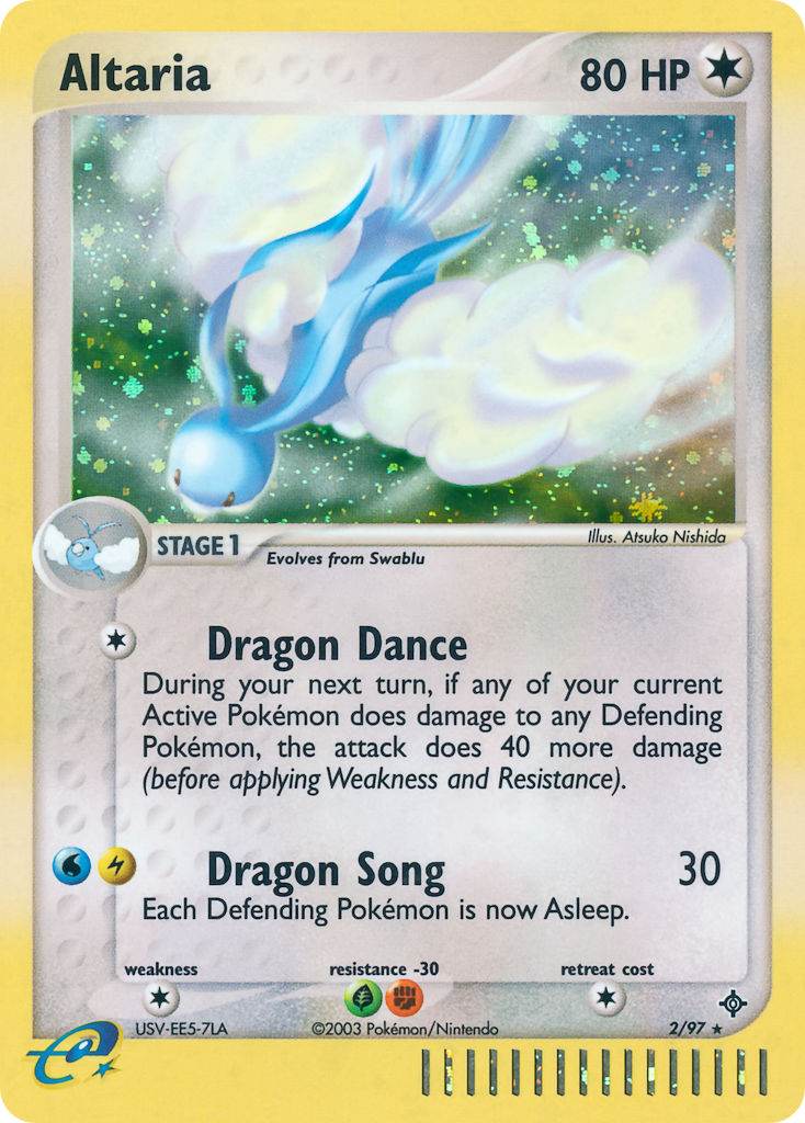 Altaria 2/97 Holo Rare - MissingNo.