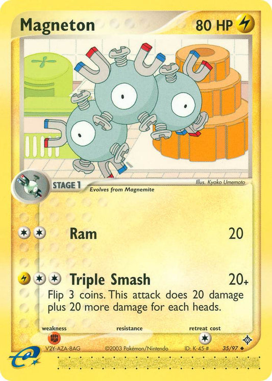 Magneton 35/97 Reverse Uncommon - MissingNo.