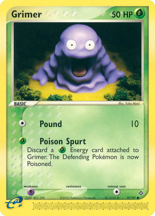 Grimer 57/97 Reverse Common - MissingNo.