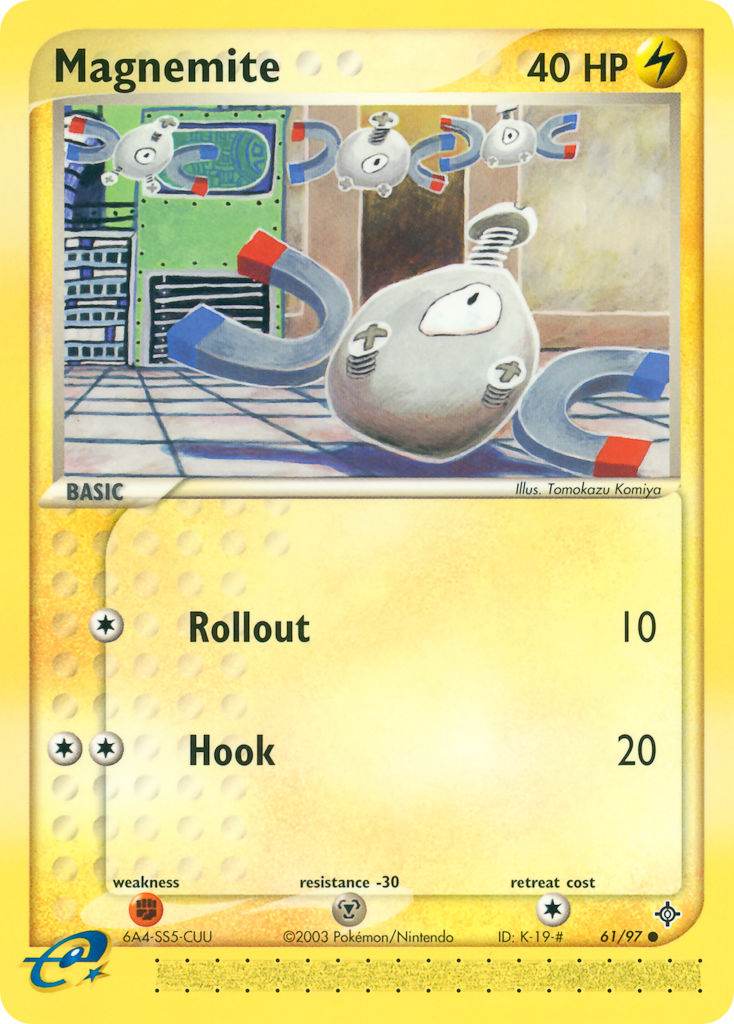 Magnemite 61/97 Reverse Common - MissingNo.