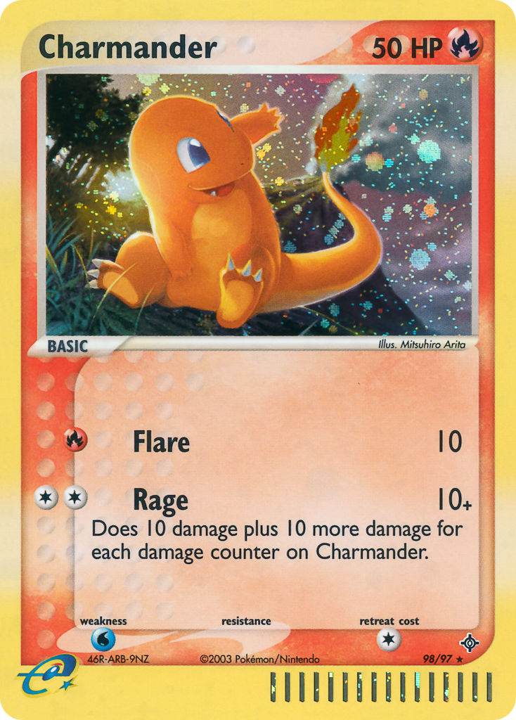 Charmander 98/97 Holo Secret Rare - MissingNo.