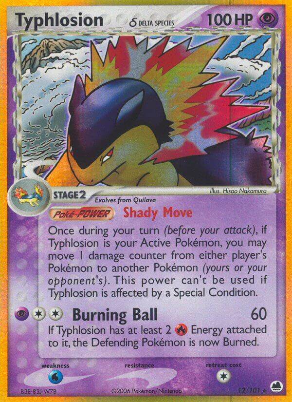 Typhlosion ? 12/101 Holo Rare - MissingNo.
