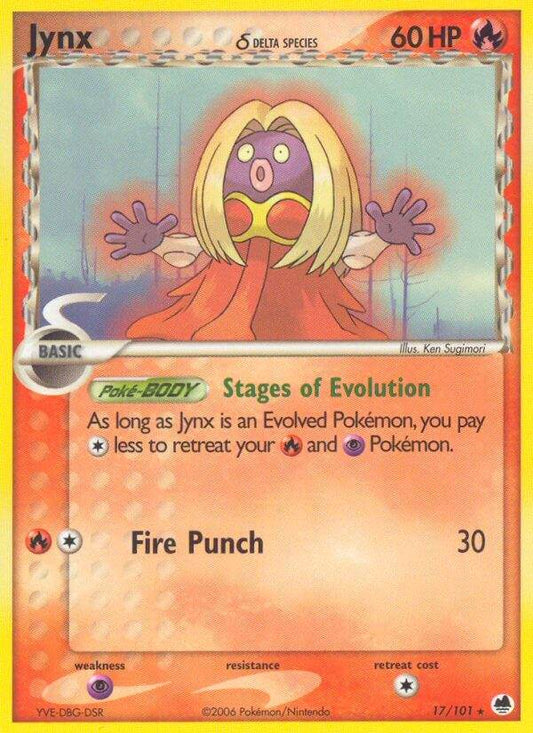 Jynx ? 17/101 Non-Holo Rare - MissingNo.