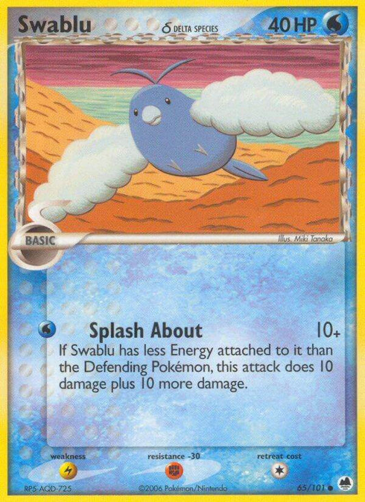 Swablu ? 65/101 Reverse Common - MissingNo.