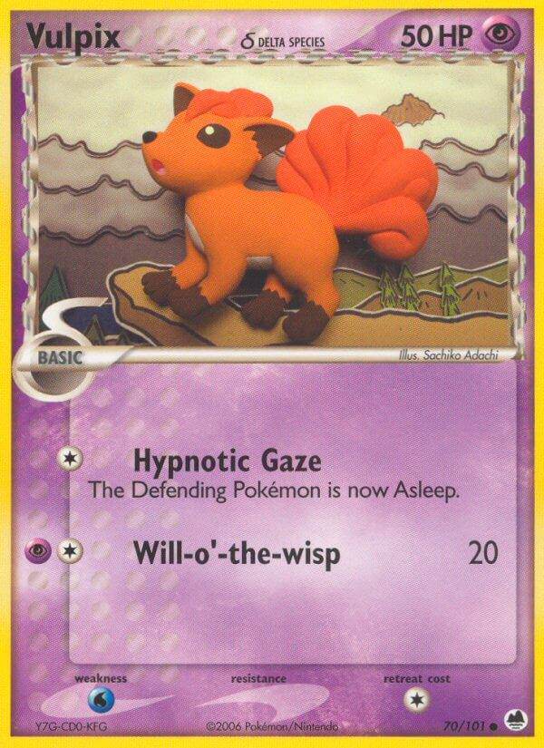 Vulpix ? 70/101 Common - MissingNo.