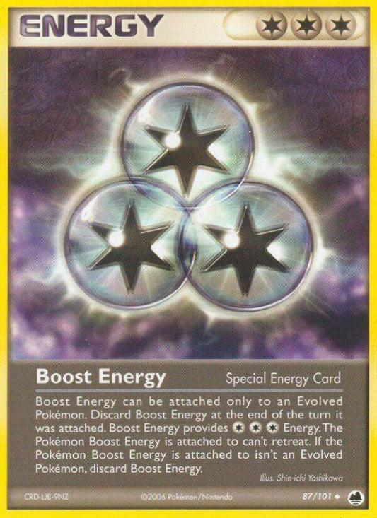 Boost Energy 87/101 Reverse Uncommon - MissingNo.