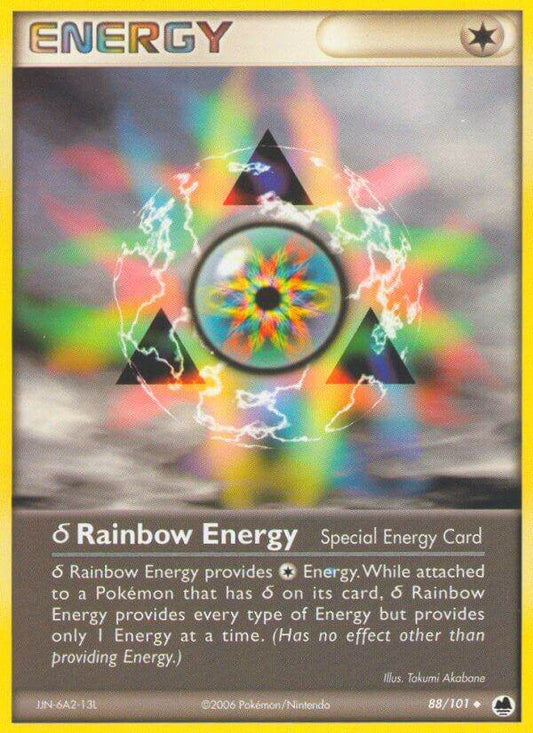? Rainbow Energy 88/101 Reverse Uncommon - MissingNo.