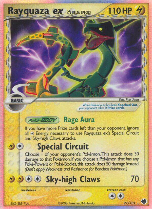 Rayquaza ex ? 97/101 Holo Rare ex - MissingNo.