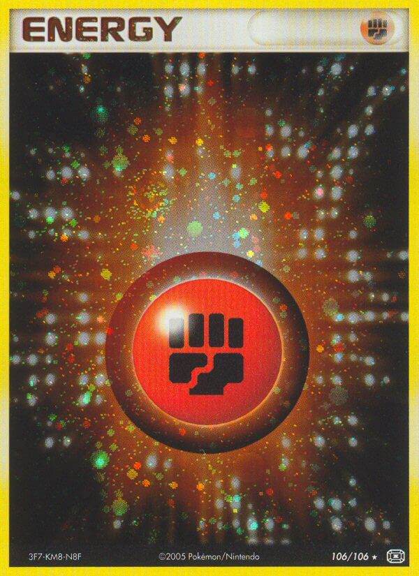 Fighting Energy 106/106 Holo Rare - MissingNo.