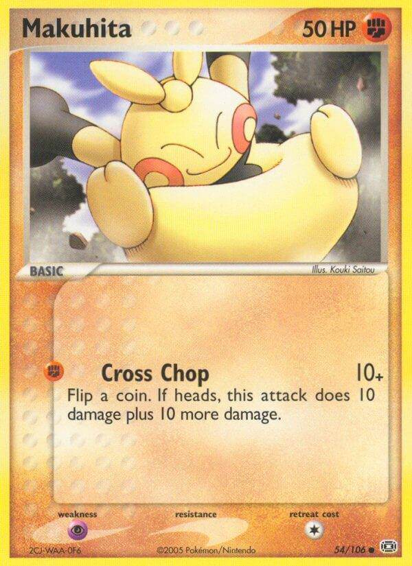 Makuhita 54/106 Common - MissingNo.