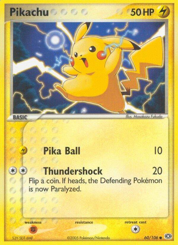Pikachu 60/106 San Diego Comic Con Promo - MissingNo.
