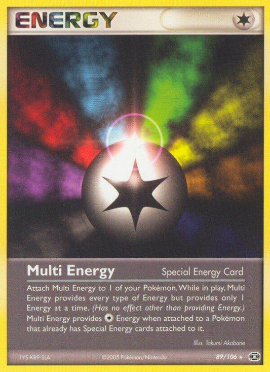 Multi Energy 89/106 Non-Holo Rare - MissingNo.